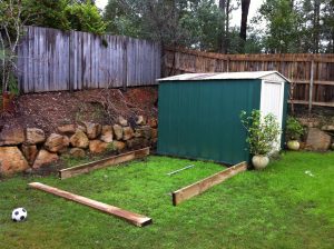 Building a Chook pen in Eatons Hill